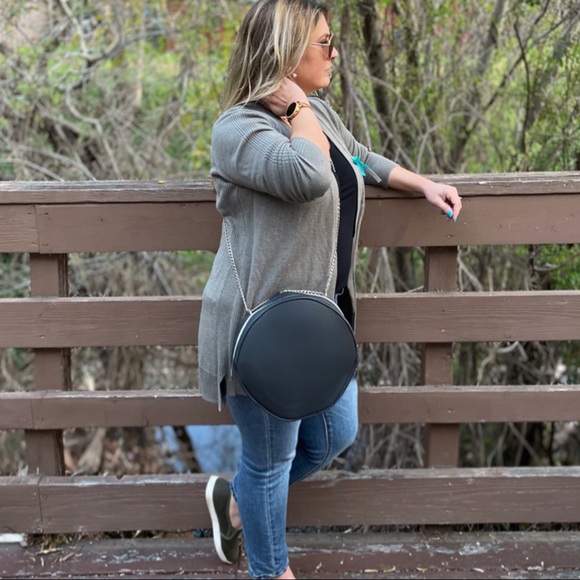 FanTC Convertible Circle Backpack Crossbody Shoulder bag Top Handle Traditional - Picture 3 of 13